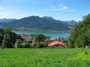 Blick auf den Tegernsee