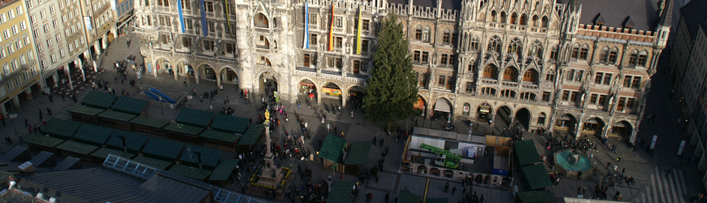 Weihnachtsmärkte und Christkindlmärkte im Raum München im Jahr 2016